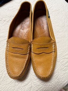 Eastland Tan Leather Penny Loafers